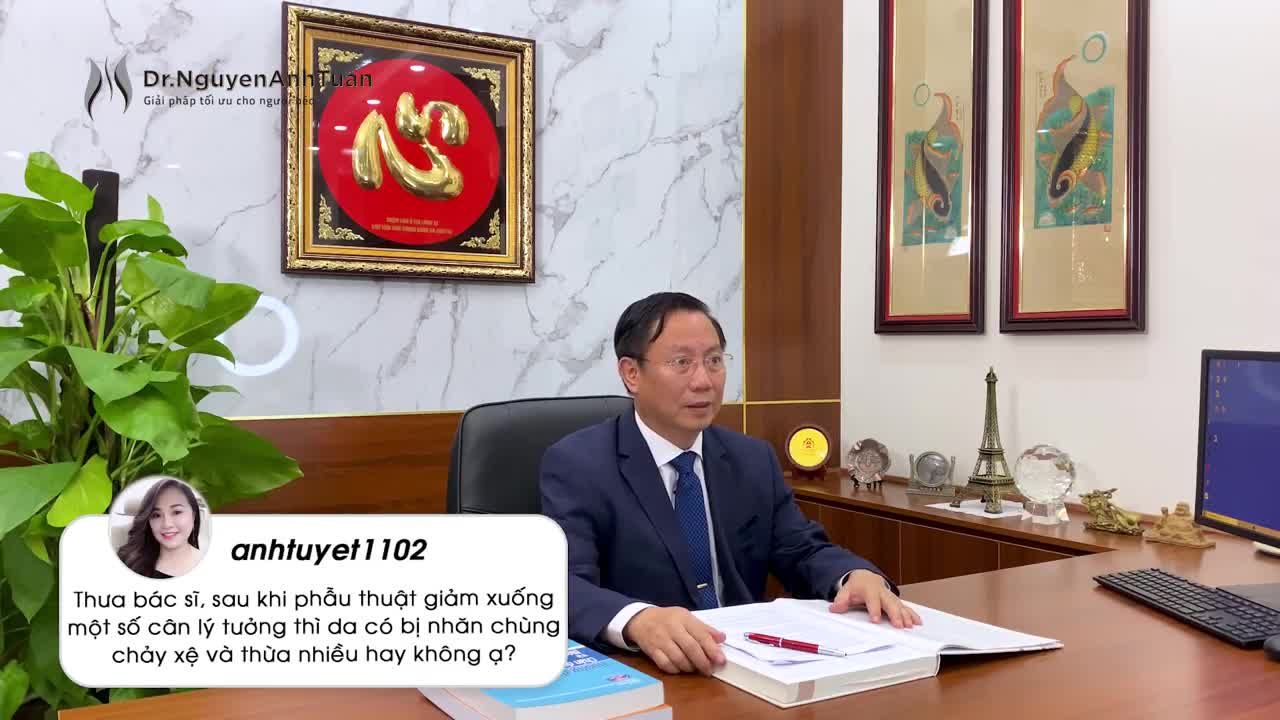 Da có bị nhăn nheo, chảy xệ sau Thu nhỏ Dạ dày Giảm béo?