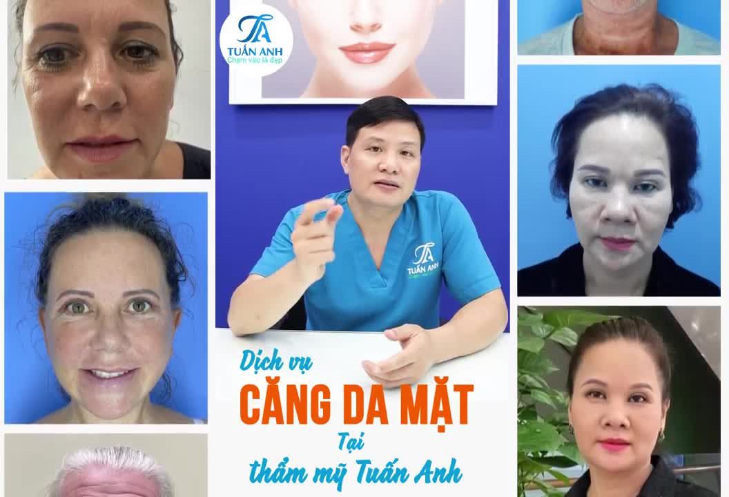 CĂNG DA MẶT - XÓA DẤU VẾT THỜI GIAN - TRẺ RA 10 TUỔI NGAY TỨC THÌ