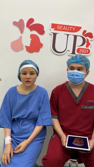 Chiêm ngưỡng kết quả sau 30p Cắt mí trên Plasma + Lấy mỡ mí trên