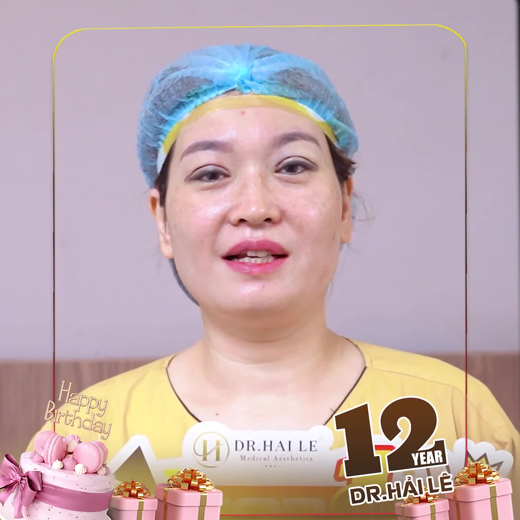 Một lời yêu thương, một lời chúc ấm áp từ KH dành trọn cho Dr.Hải Lê mừng sinh nhật 12 năm. Yêu thương thực sự