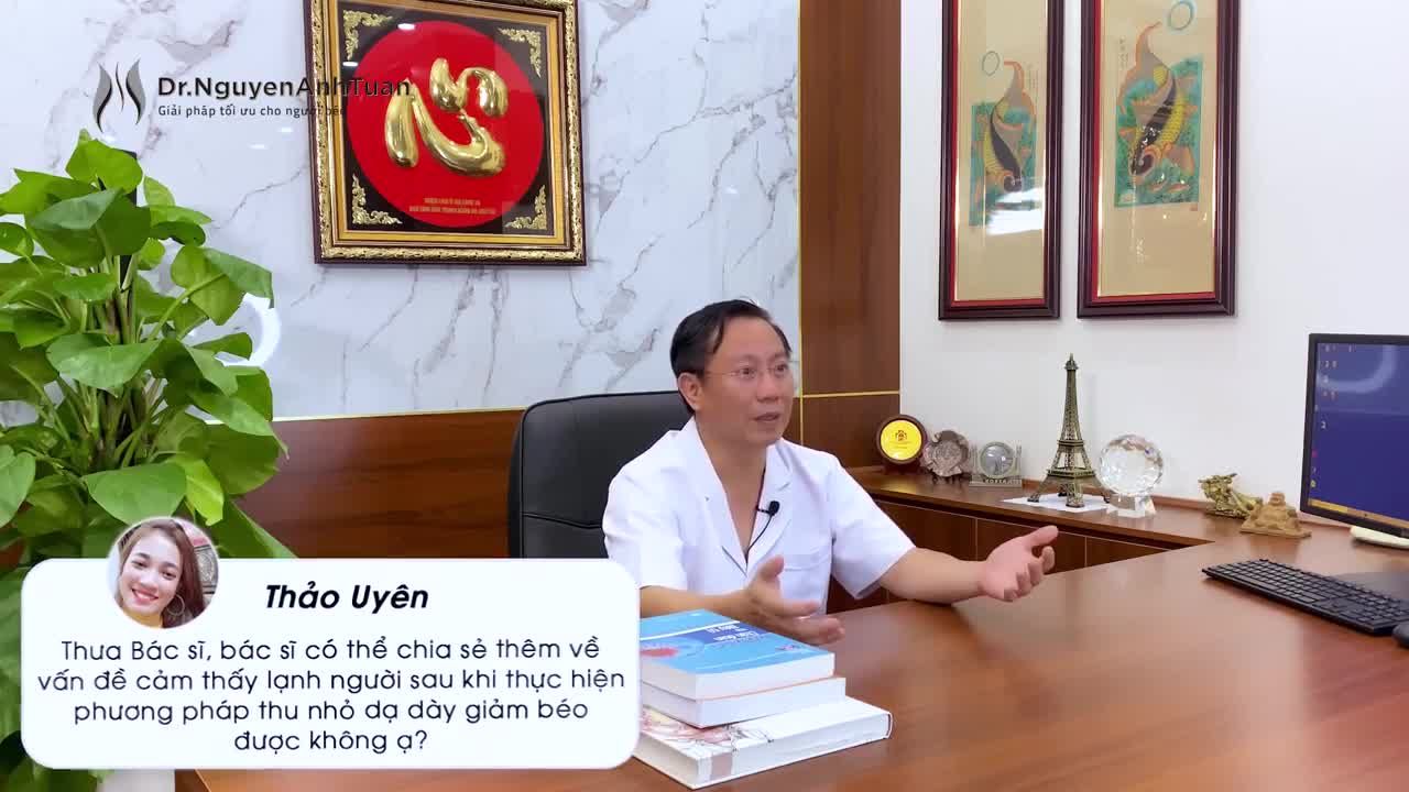 Tại sao sau Thu nhỏ Dạ dày giảm béo đôi khi cơ thể cảm thấy lạnh?