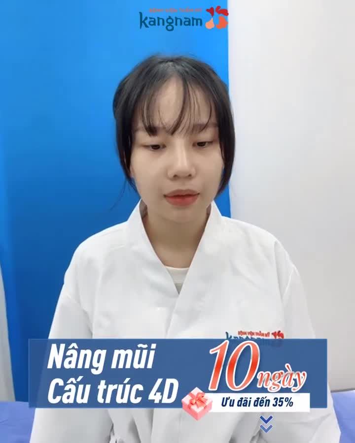 Cận cảnh mũi "nuột" - 10 ngày Nâng mũi cấu trúc 4D