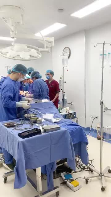 Không khí 2 ca phẫu thuật Hàm mặt cùng lúc tại Kangnam