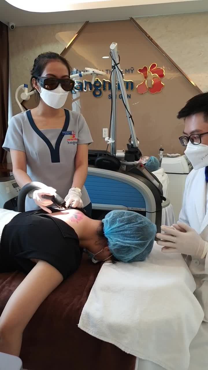 Xóa xăm AN TOÀN - THẨM MỸ với công nghệ tia Laser Picosure