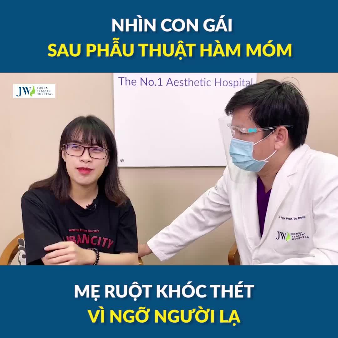 TRỚ TRÊU con gái về nhà sau PHẪU THUẬT HÀM MÓM, mẹ ruột KHÓC THÉT vì ngỡ NGƯỜI LẠ
