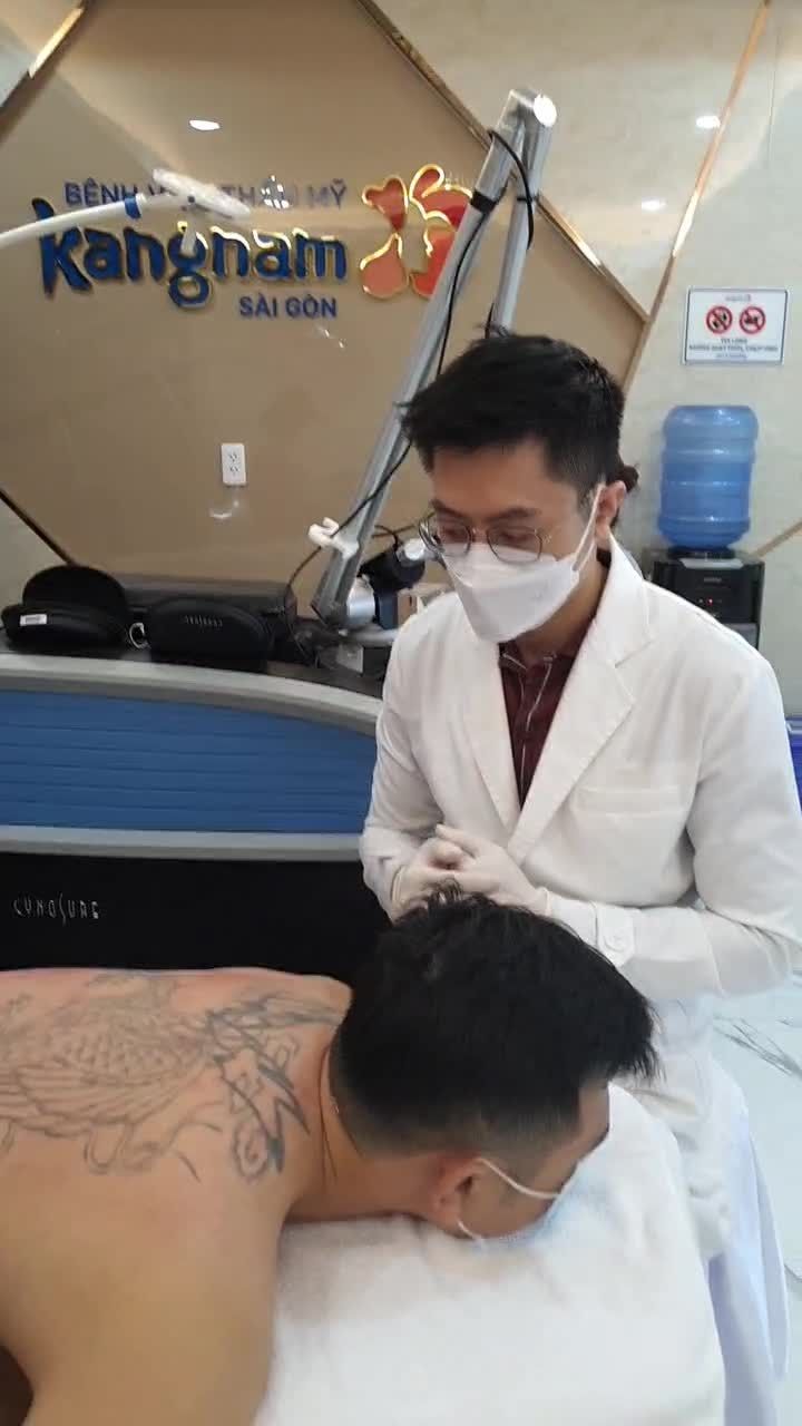Hình xăm to cỡ nào cũng chào thua với Laser Picosure tại BVTM Kangnam