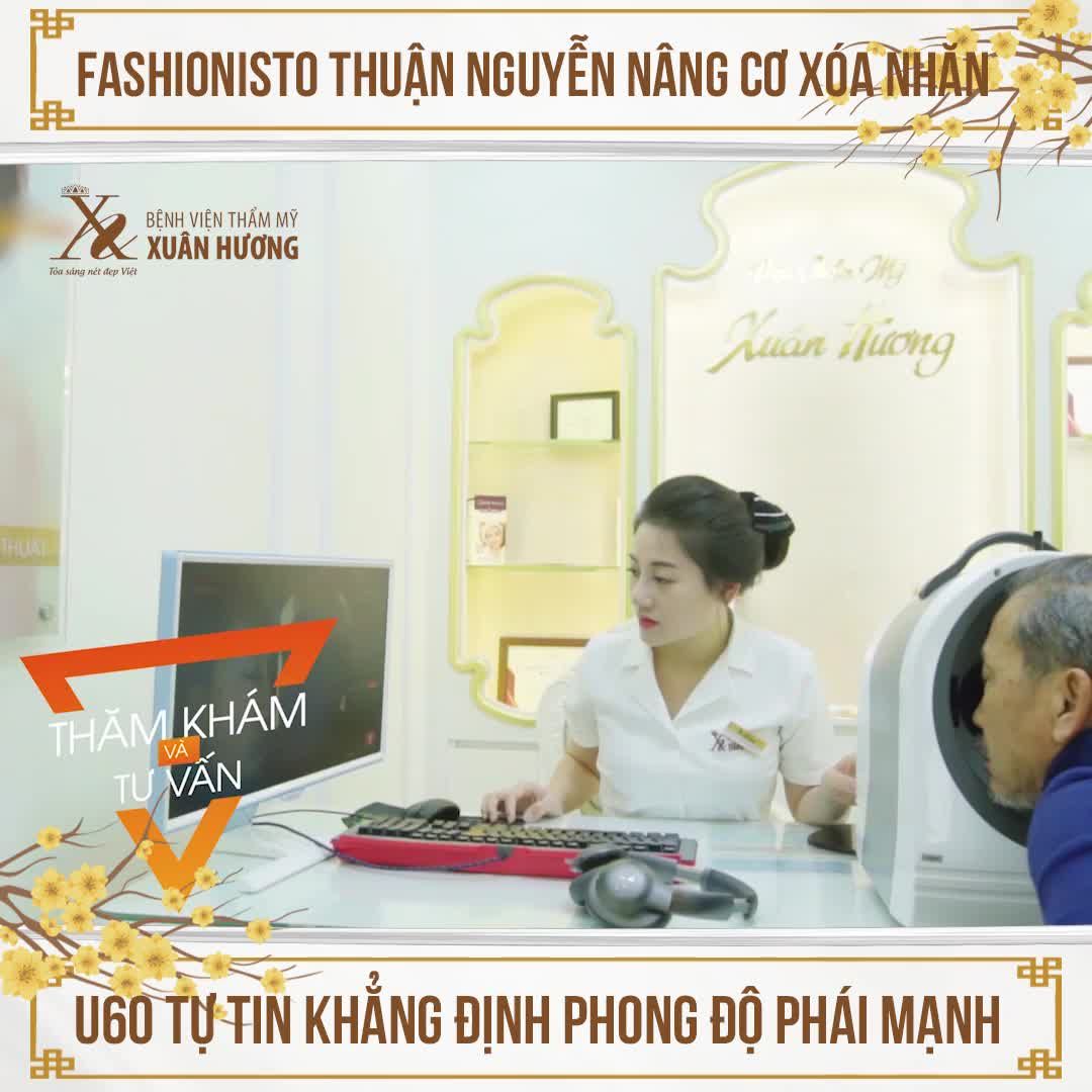 BẤT CHẤP TUỔI TÁC NGOÀI 60, FASHIONISTO THUẬN NGUYỄN VẪN TRẺ TRUNG SAU NÂNG CƠ THERMAGE