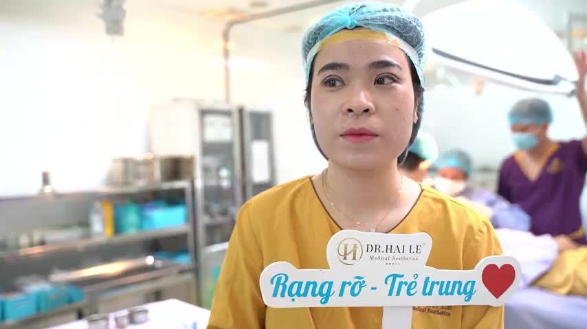 Bạn muốn làm mí xong ít sưng đau bầm tím bình phục nhanh thì chọn Dr.Hải Lê