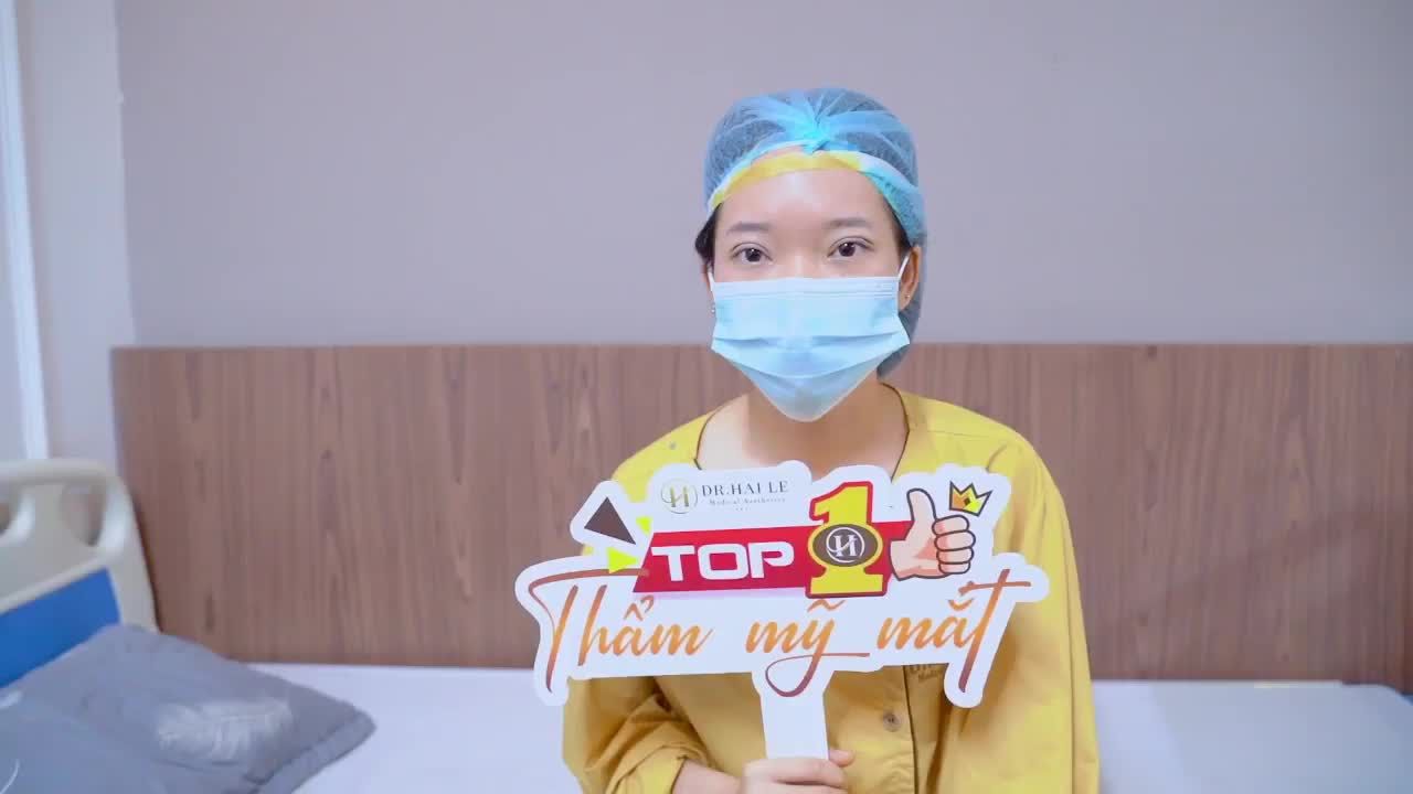 Chiêm ngưỡng ngay tác phẩm sau cắt mí của chị khách hàng dưới đây để cùng chứng thực về tính ưu Việt của công nghệ cắt mí tại VTM Dr.Hải Lê!