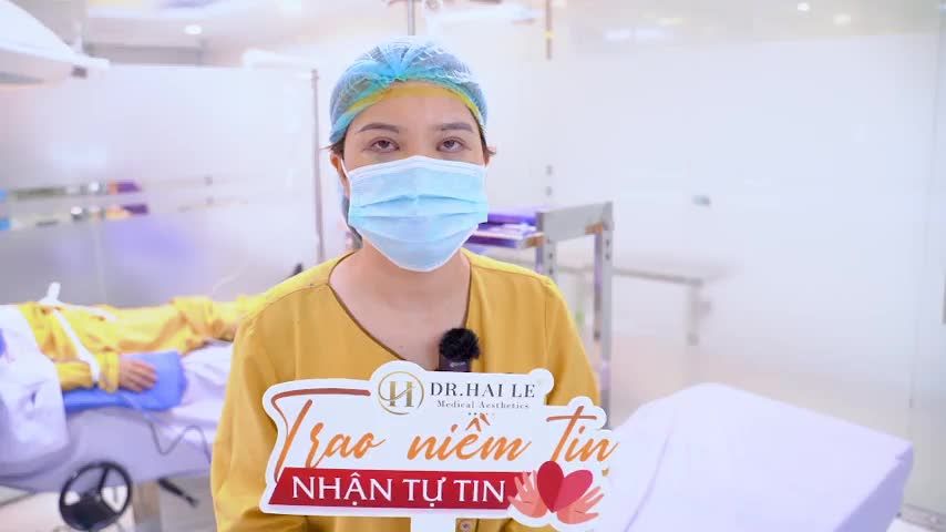 Trẻ hóa mí mắt toàn diện Nâng cung mày + Cắt mí dưới tại Dr.Hải Lê