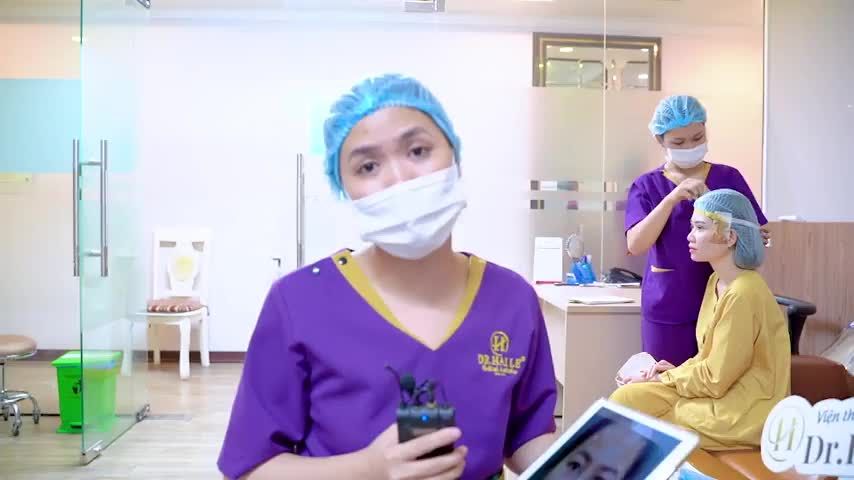 Thật không thể ngờ Dr.Hải Lê lại làm ra được đôi mắt khác đến nỗi khách hàng không nhận ra mình trong gương!