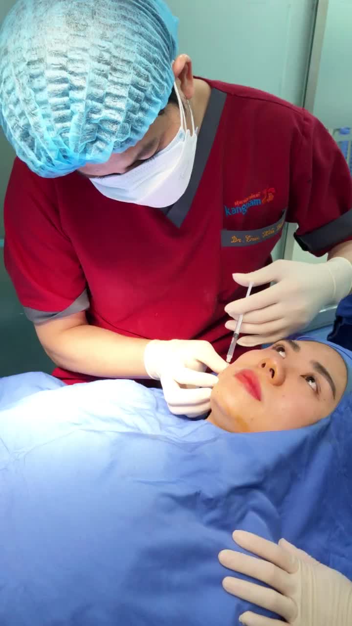 Xem ngay quy trình thực hiện má lúm tại BVTM Kangnam Hà Nội 190 Trường Chinh