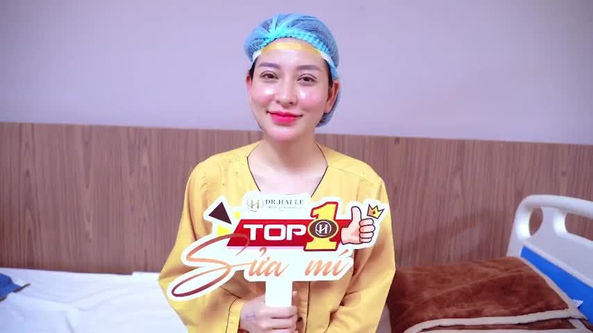 Em đã chờ ngày này lâu lắm rồi, cuối cùng em cũng sở hữu được một đôi mắt đẹp sau khi gửi niềm tin cho Dr.Hải Lê