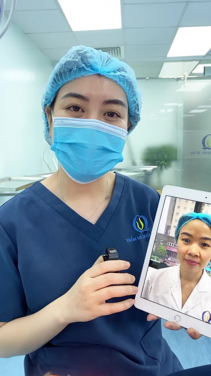 Mũi đẹp mí xinh - Sau 1 lần thẩm mỹ.