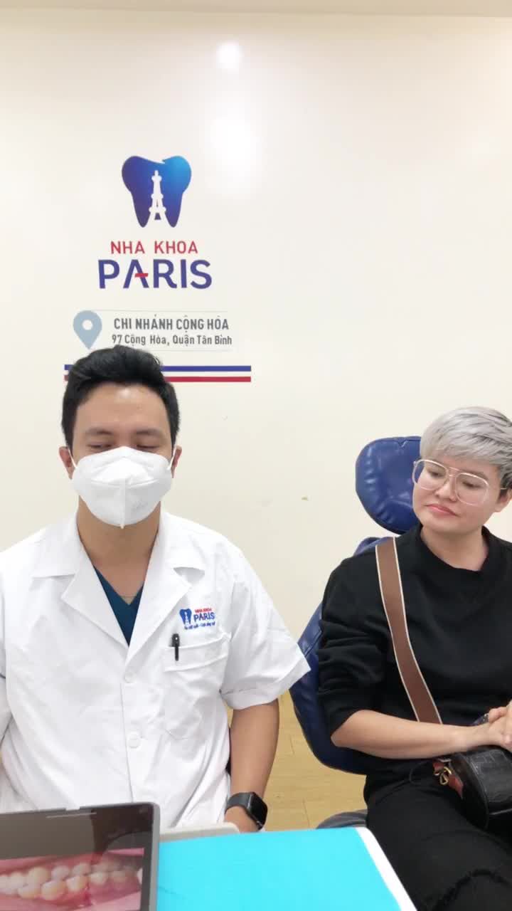 Chia sẻ của Bác sĩ và KH sau khi gắn mắc cài tại NK Paris 97 Cộng Hoà