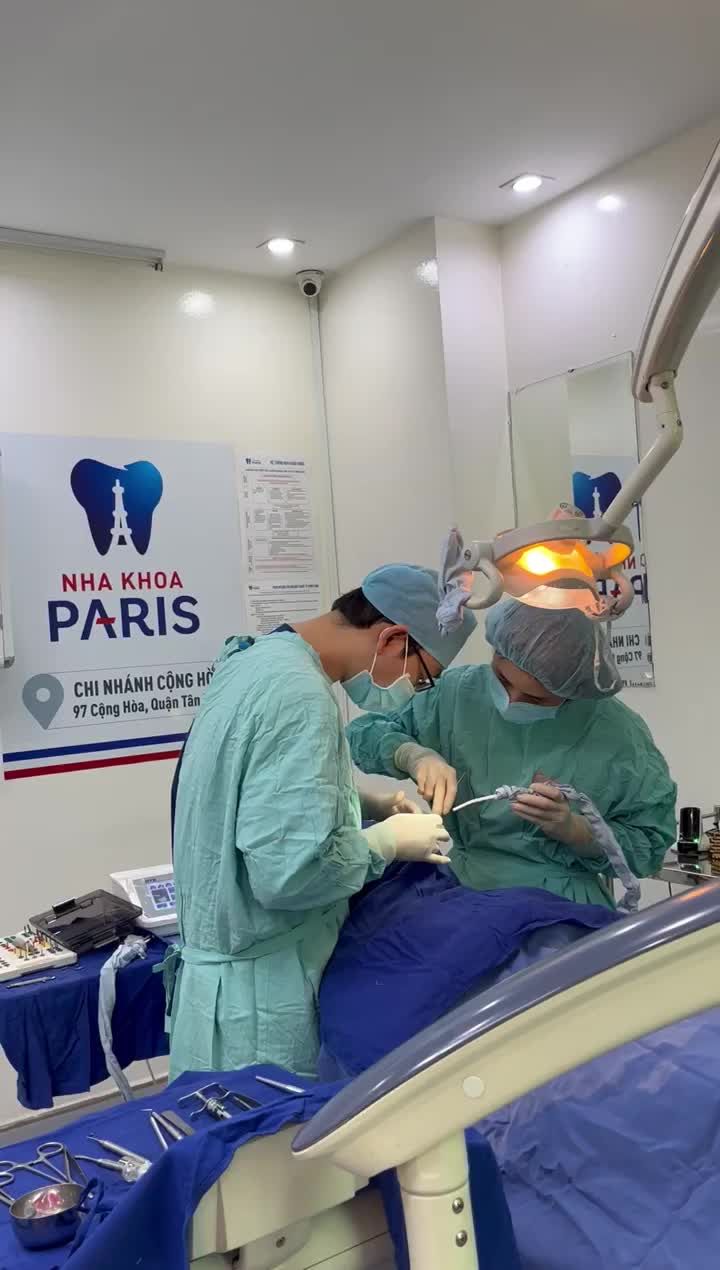 Cấy ghép implant tại NK Paris 84A Bà Huyện Thanh Quan