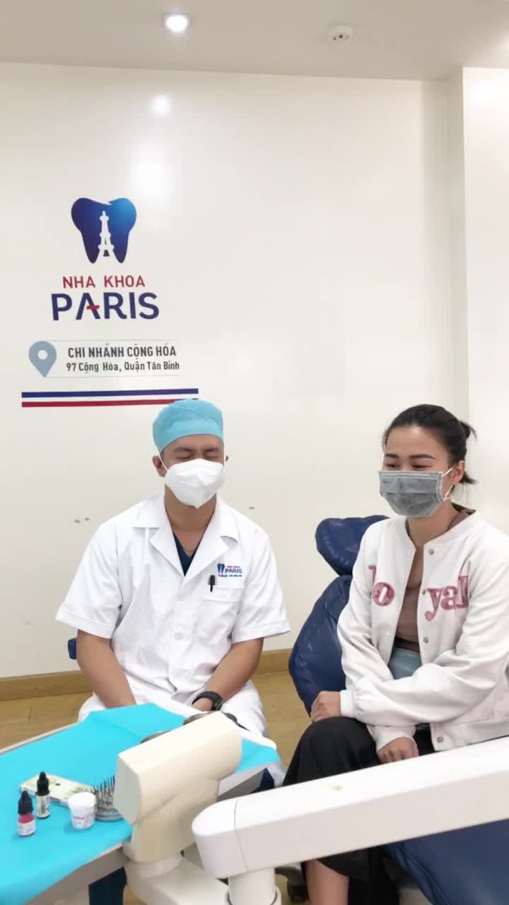 Chia sẻ của Bác sĩ và KH sau khi gắn mắc cài tại NK Paris 84A Bà Huyện Thanh Quan