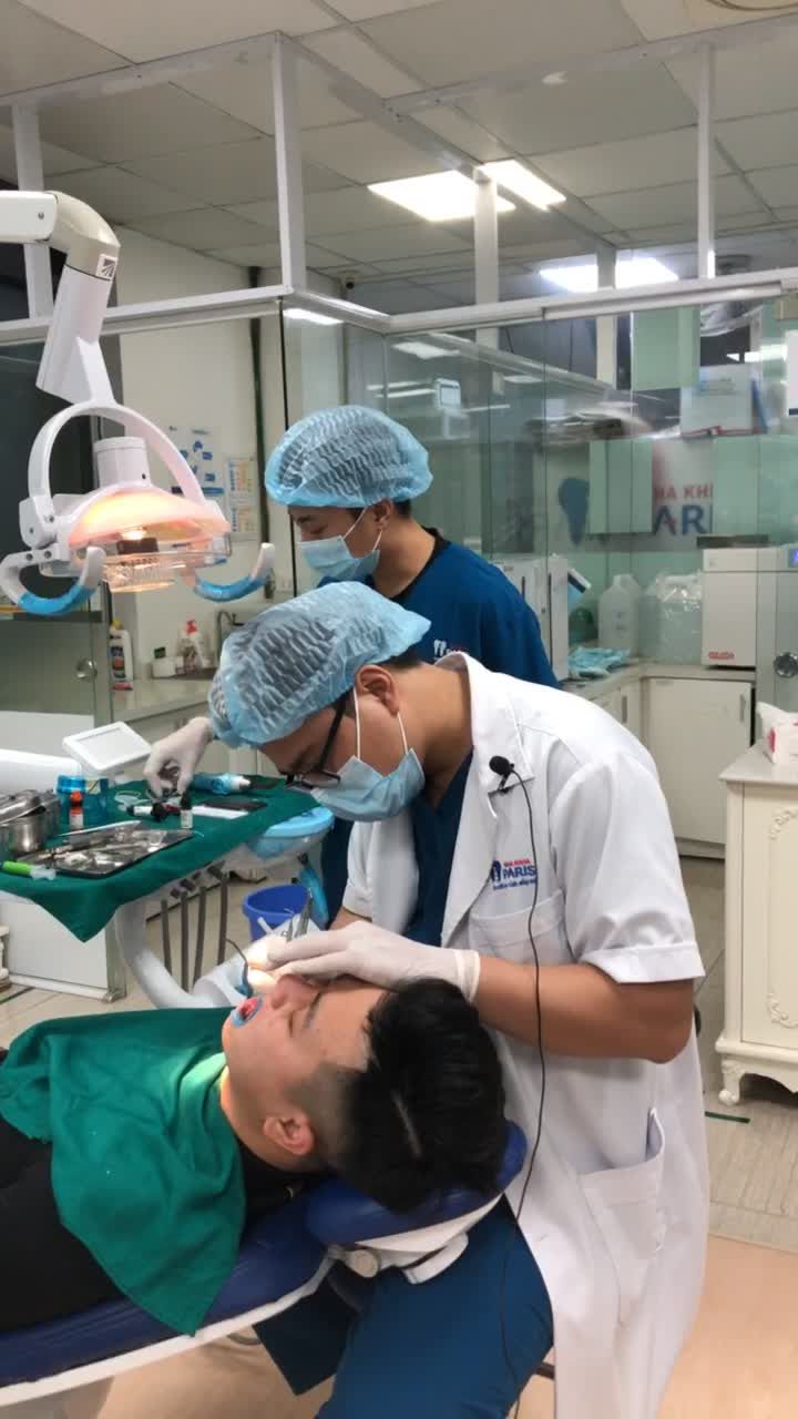 case gắn mắc cài chỉnh nha tại Nha khoa Paris 12 Thái Thịnh