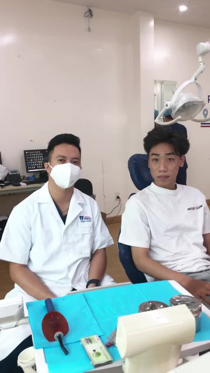 Cận cảnh ca gắn mắc cài tại Nha khoa Paris chi nhánh 97 Cộng Hoà
