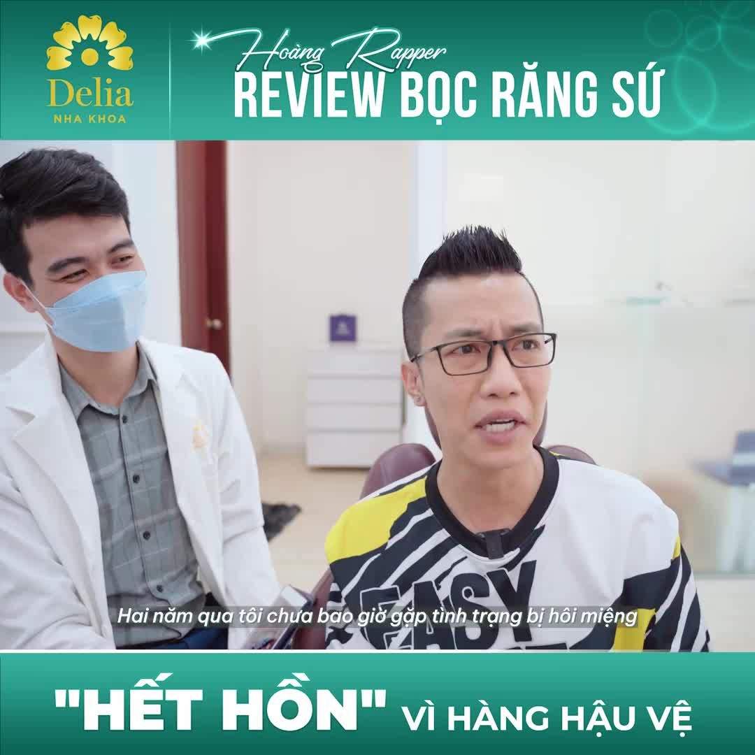 Hoàng Rapper review BỌC RĂNG SỨ trong 24H