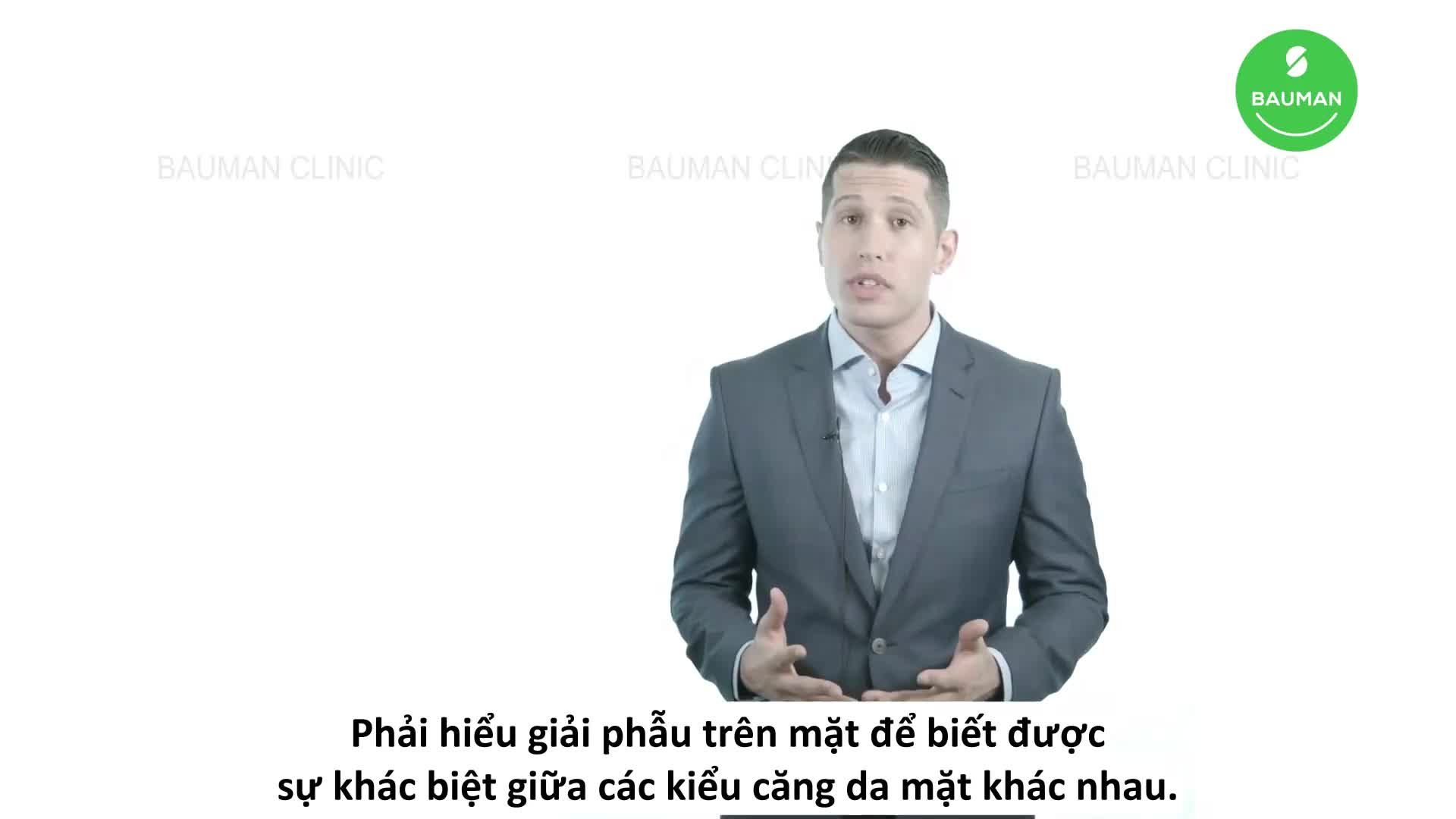 Cấu trúc giải phẫu các lớp da mặt ứng dụng trong phẫu thuật căng da mặt