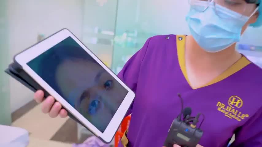 Bác sĩ làm việc xuyên trưa để mang lại cho em gái một đôi mắt đẹp trên cả tuyệt vời