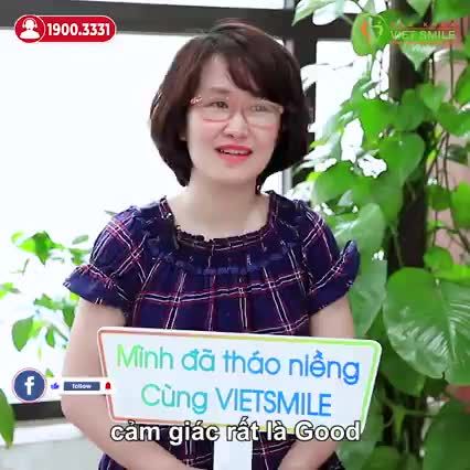 CẢM XÚC SAU THÁO NIỀNG RĂNG MÓM, KHỚP CẮN NGƯỢC