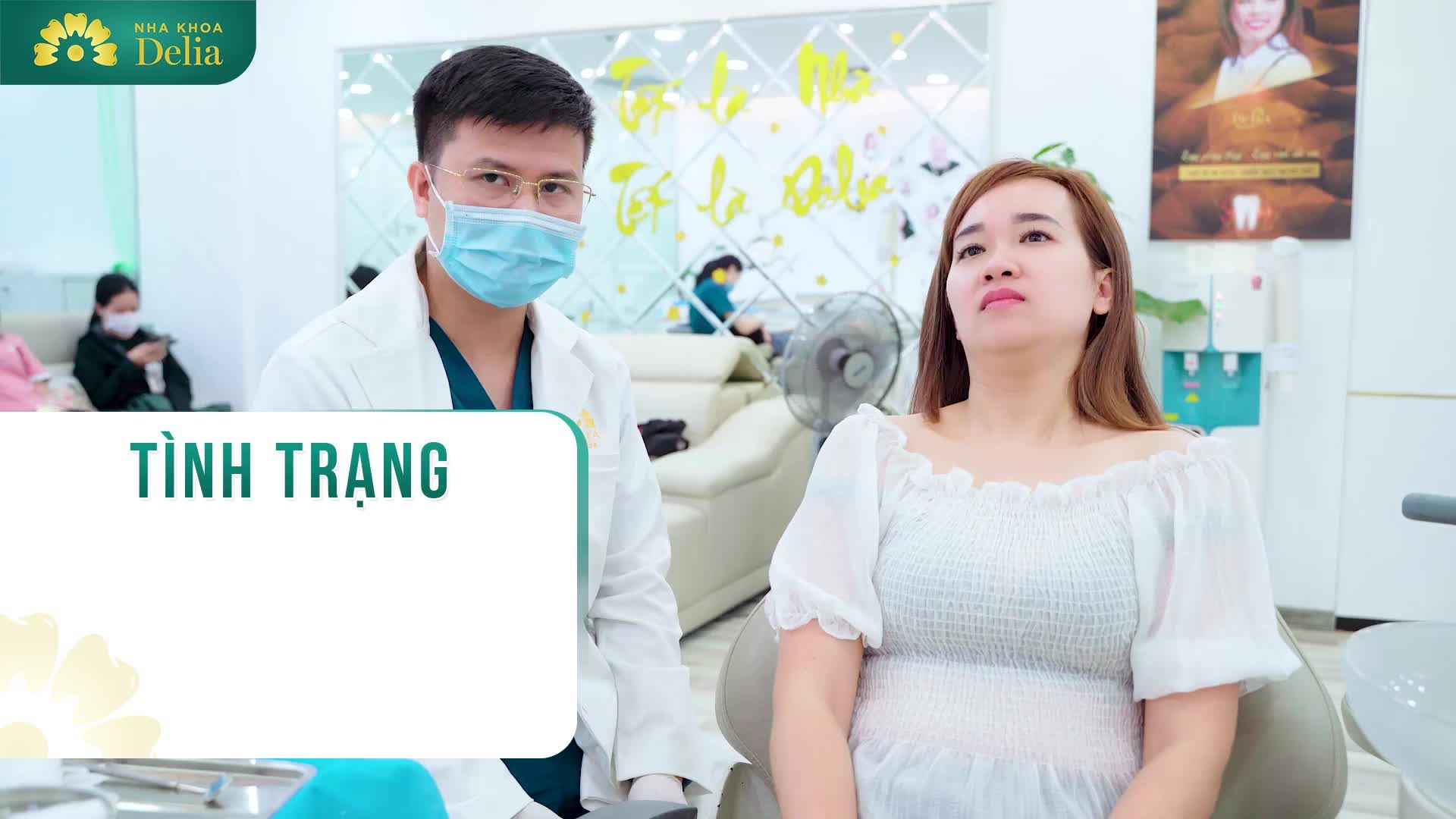 KH Đỗ Thị Huyền Trang đến với nha khoa Delia