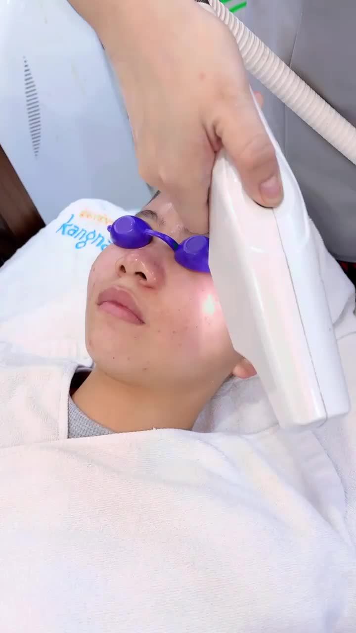Quy trình điều trị mụn cực hiệu quả với công nghệ De-acne của BVTM Kangnam