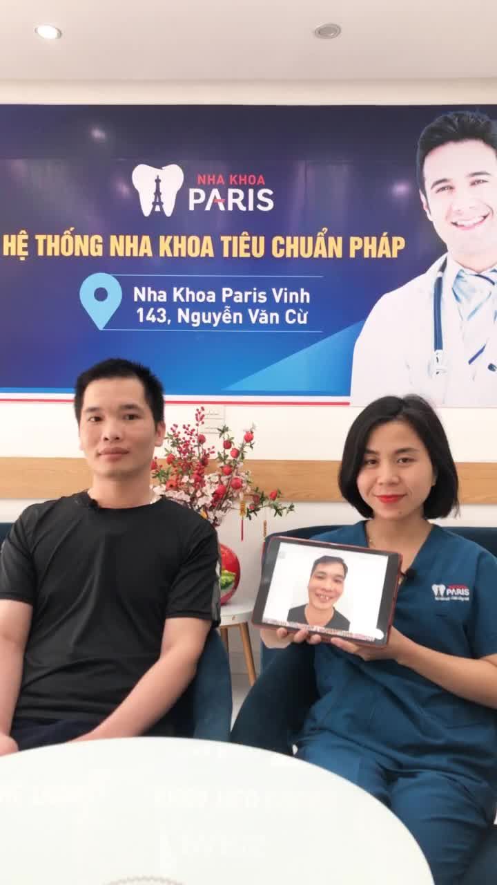 Thay đổi sau 2 năm sử dụng dịch vụ niềng răng tại nha khoa PARIS chi nhánh Vinh