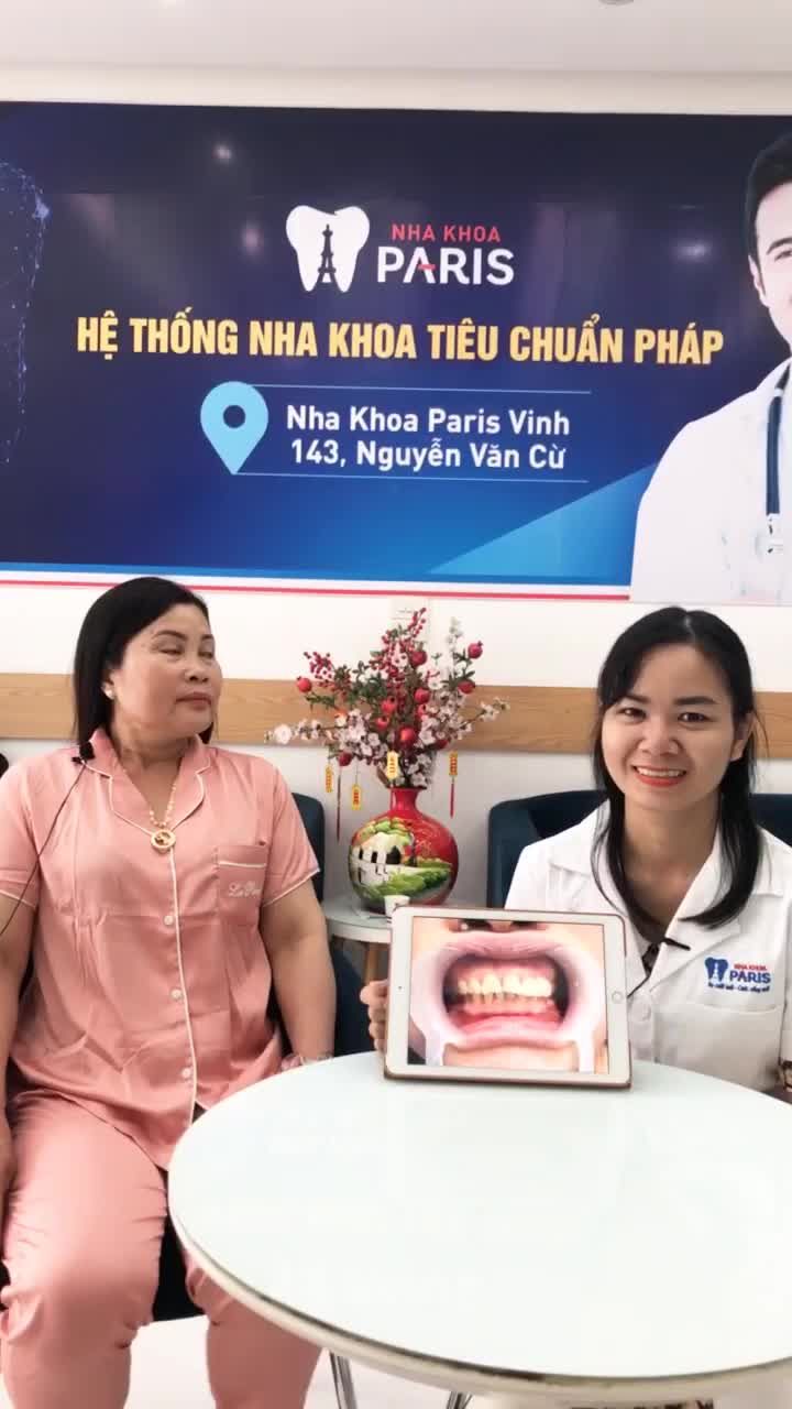 Sự thay đổi nụ cười sau khi sử dụng dịch vụ bọc 16R sứ Emax Zic tại nha khoa PARIS chi nhánh Vinh