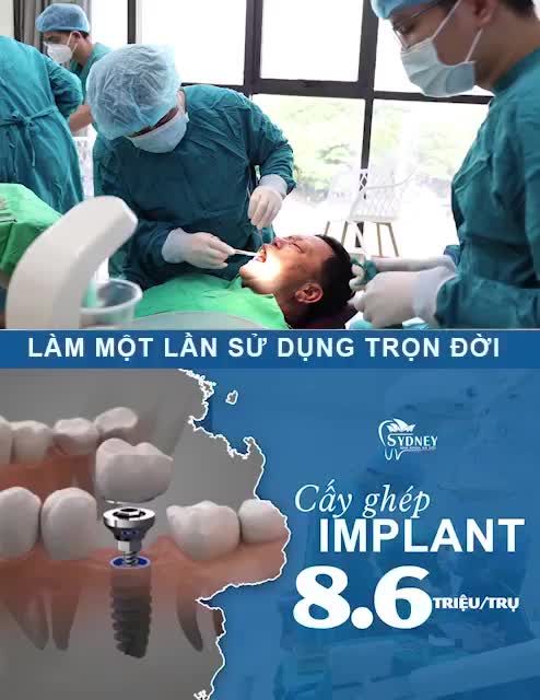 TRỒNG RĂNG IMPLANT - RĂNG CHẮC KHỎE, AN VUI TUỔI XẾ CHIỀU