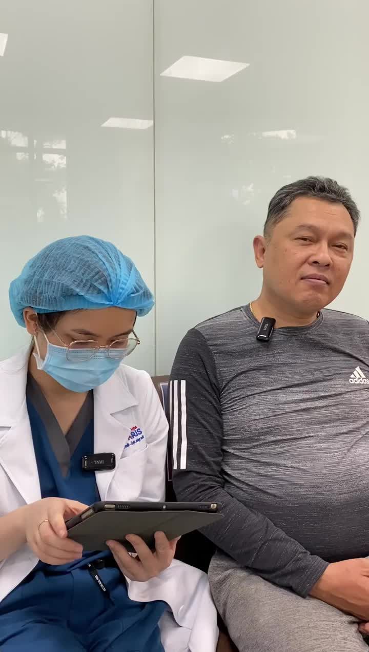 Kết quả của chú Peter Le sau khi làm 4 răng sứ Lava của Mỹ