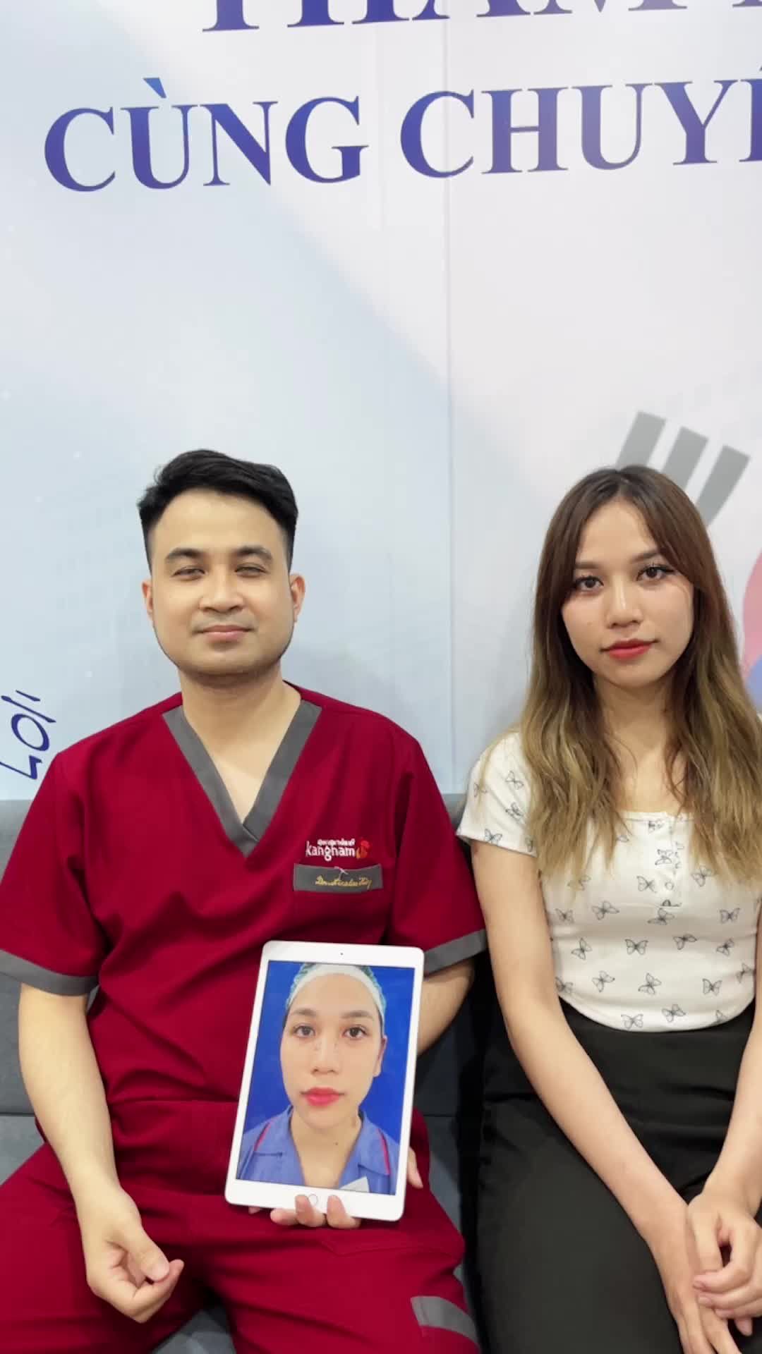 Hoá hot Girl sau phẫu thuật Nâng mũi Cấu trúc 4D chỉnh xương tại Kangnam sau 10 ngày