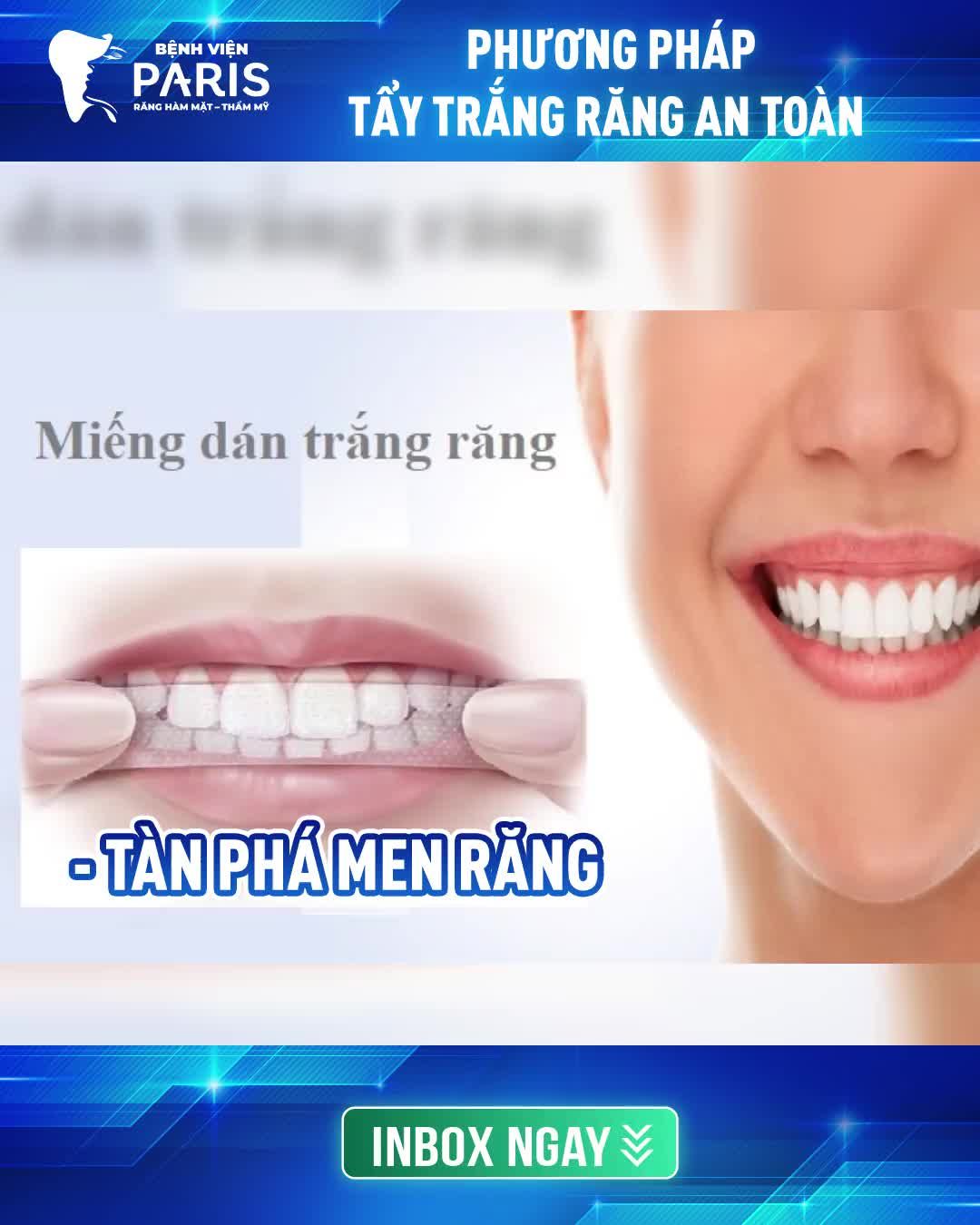 TẨY TRẮNG RĂNG WHITE MAX - CÔNG NGHỆ HÀNG ĐẦU