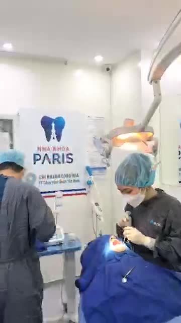 Phẫu thuật cấy ghep 1 trụ Etk Pháp  tại Nha khoa Paris