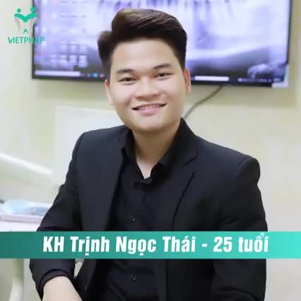 Hóa chủ tịch sau sử dụng siêu combo tại Việt Pháp Niềng răng -  Bọc răng sứ