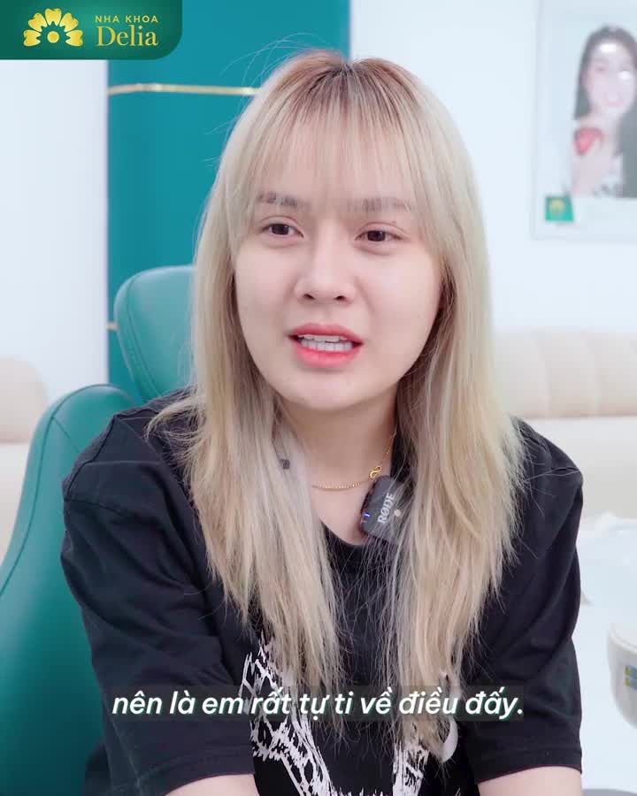 Chốt đơn Delia vì bác sĩ quá tận tình - KH Linh Anh tự tin chia sẻ về nụ cười sau 1 năm thẩm mỹ răng sứ