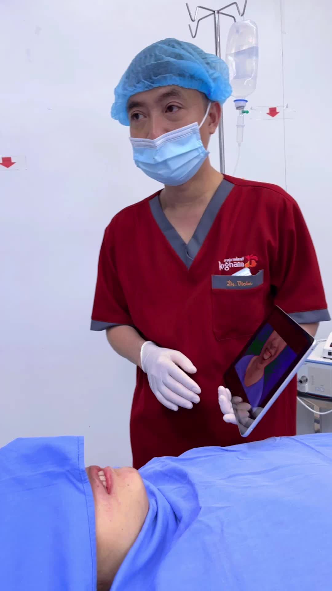 Ca phẫu thuật chỉnh hình hàm hô 2 hàm CỰC KHÓ - Kết hợp với trượt cằm tại Kangnam Hà Nội