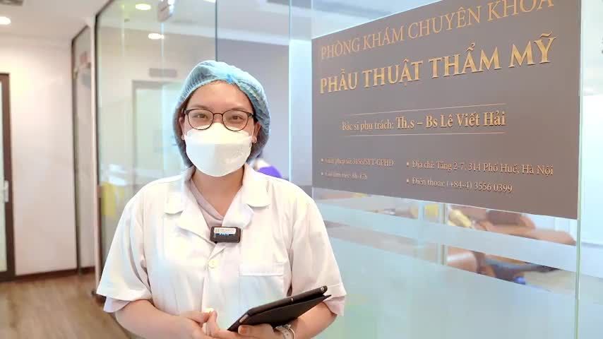 Mắt đẹp hết ý chỉ sau 45 phút thực hiện thẩm mỹ cắt mí mắt tại Dr.Hải Lê