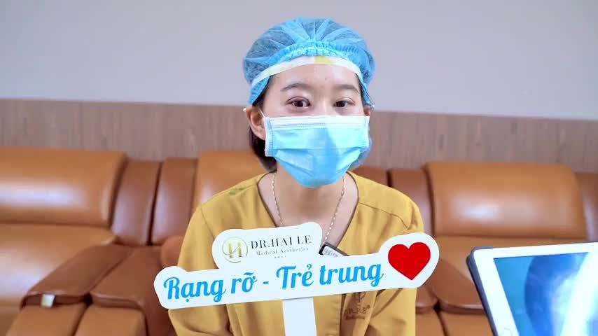 Mắt sụp mí bẩm sinh + đã từng chỉnh hình nhưng chưa thành công sau khi đến Dr.Hải Lê nhận được cái kết bất ngờ