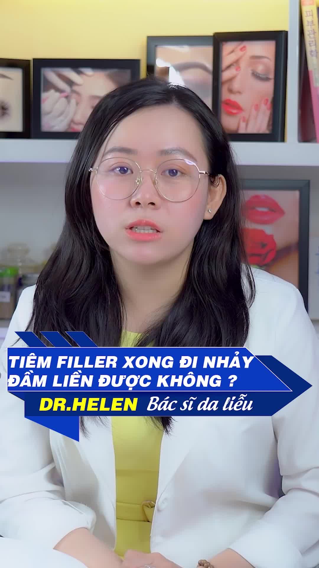 TIÊM FILLER XONG ĐI NHẢY ĐẦM ĐƯỢC KHÔNG Ạ