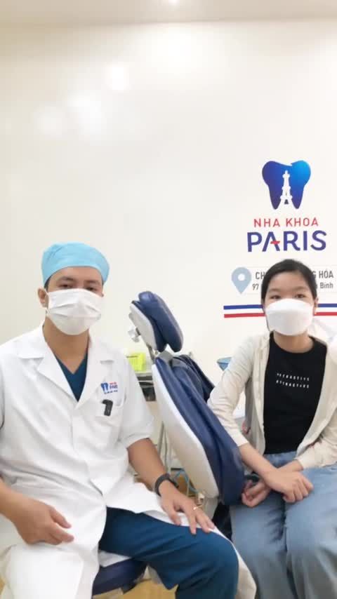 Ca gắn mắc cài  tại Nha khoa Paris 97 Cộng Hòa