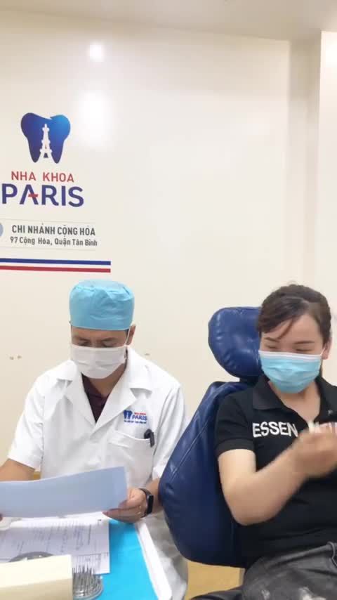 Cảm nhận KH sau khi  gắn mắc cài tại Nha khoa Paris
