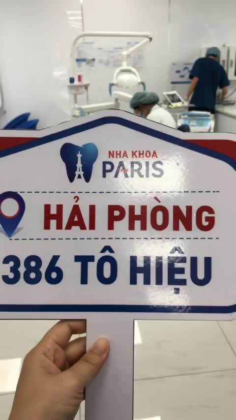 Gắn mắc cài kim loại  tại Nha khoa Paris -Chi Nhánh Hải Phòng