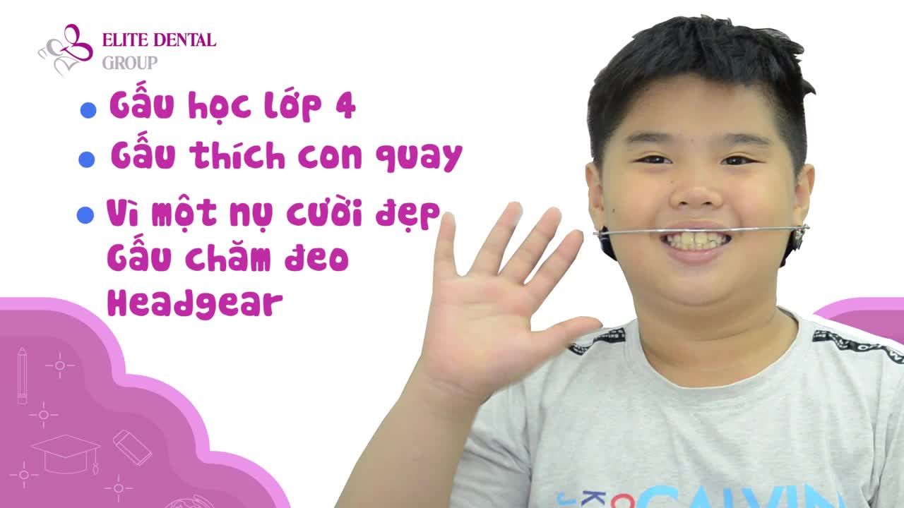 HƯỚNG DẪN ĐEO KHÍ CỤ HEADGEAR CHỈNH HÔ XƯƠNG CHO TRẺ 6 - 12 TUỔI