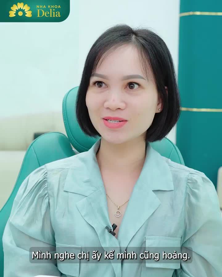 Kh. Thanh Hương (Quảng Ninh)chọn Delia là nơi để làm răng sứ, kết quả mang lại hơn cả mong đợi, hài lòng tuyệt đối!