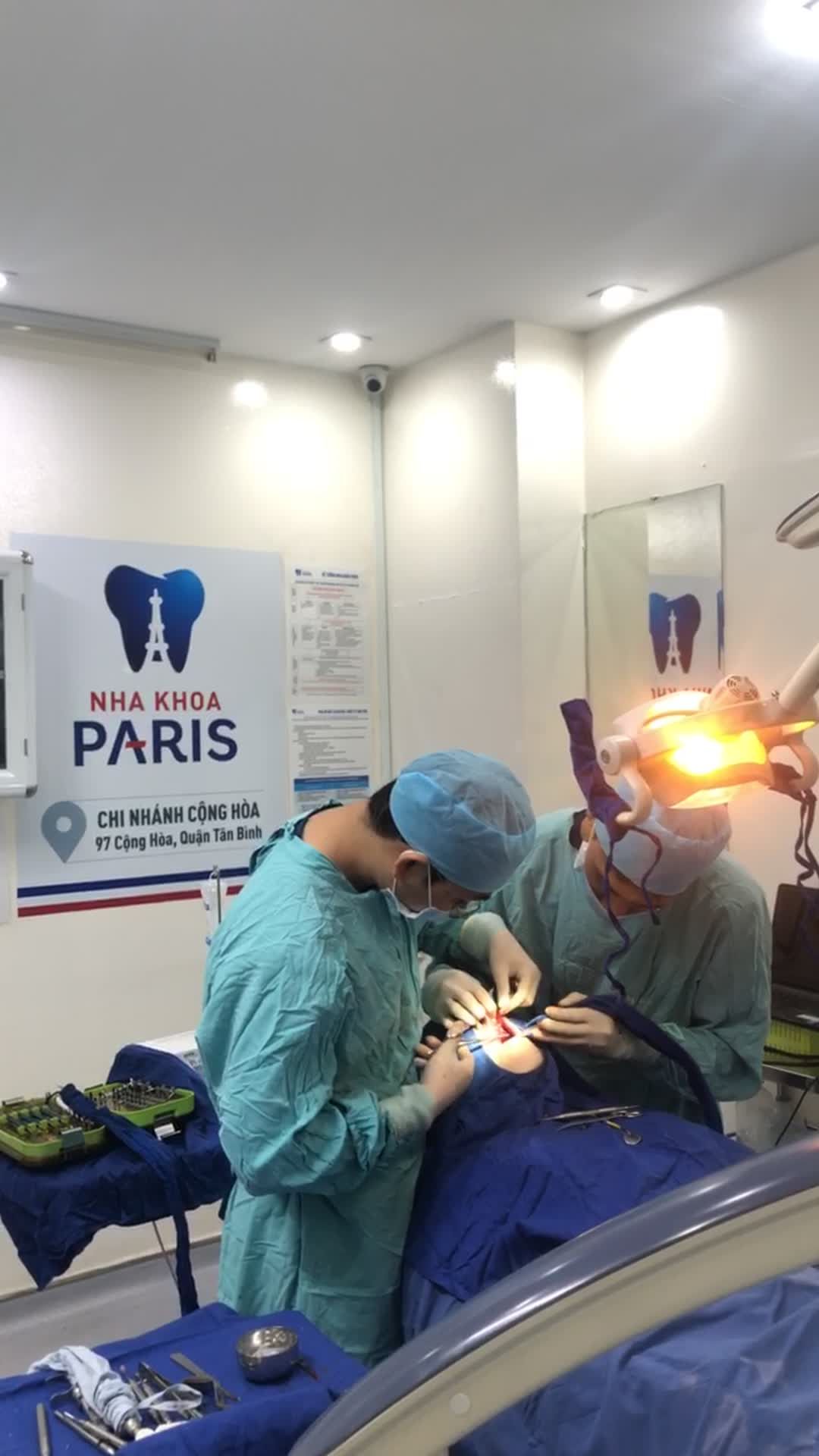 Phẫu thuật cấy ghép All on 5  Dentium Hàn Quốc  tại Nha khoa Paris