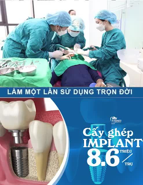 QUY TRÌNH CẤY GHÉP IMPLANT