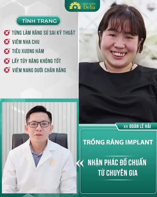Trồng răng implant - Nhận phác đồ từ chuyên gia giỏi